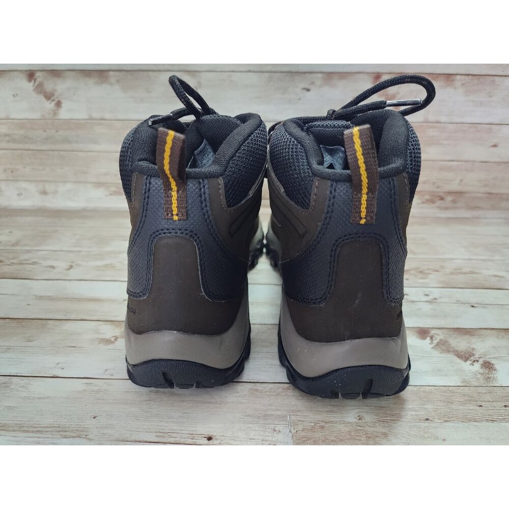Columbia Newton Ridge 2 Boot Mens 9.5 Mid Brown Leather Hike Waterproof BM3970 - Picture 6 of 9